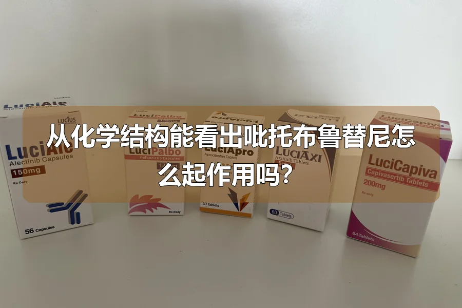 从化学结构能看出吡托布鲁替尼怎么起作用吗?